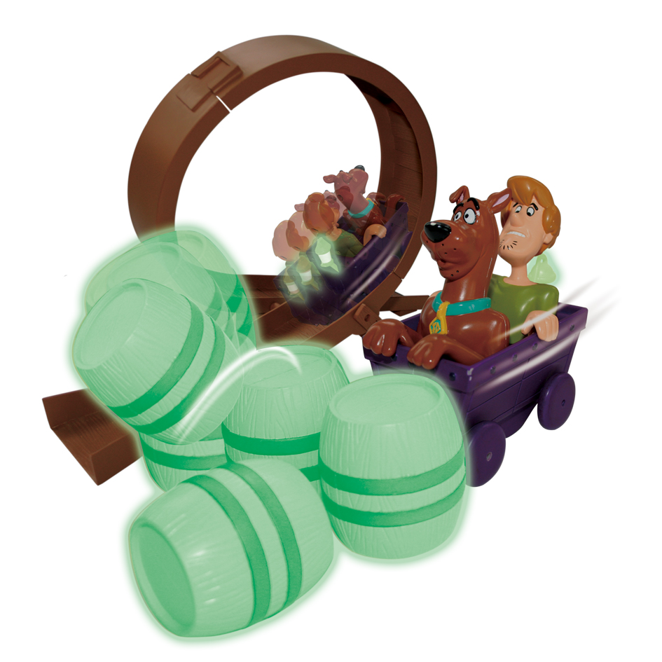 scooby doo Gitd Mine Car Mayhem Stunt Set