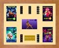 Scooby Doo I and II - Film Cell Montage: 440mm x 540mm (approx). - beech effect frame with ivory mount