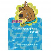 scooby doo Party Invitation Pad - 20 Invites in a pack