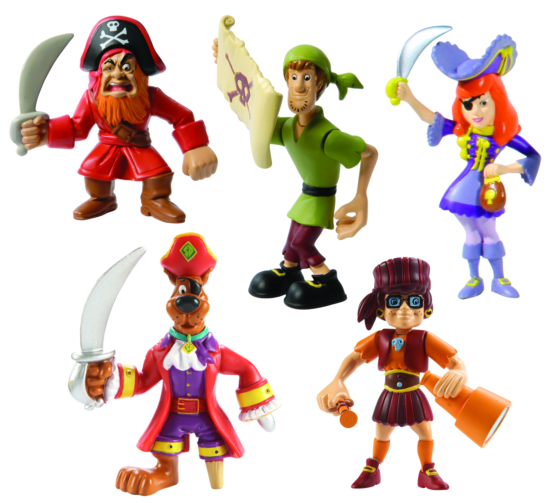 Scooby Doo Pirates 5 Pack
