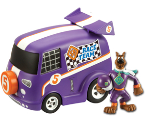 Race Team Van and Scooby Set