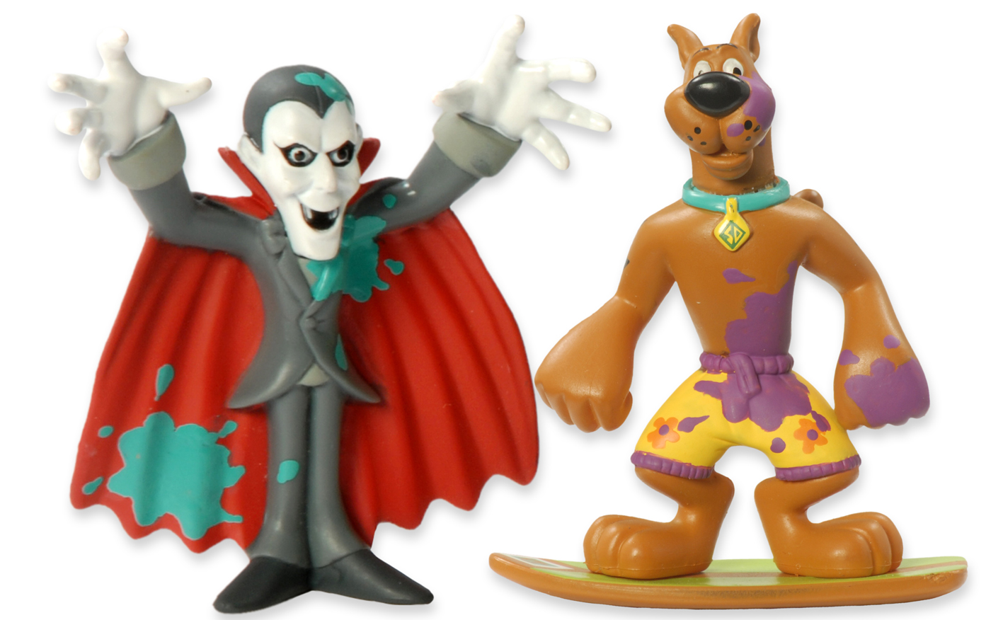 Scooby Doo Scooby Goo Twinpacks - Dracula and Surfer Scooby