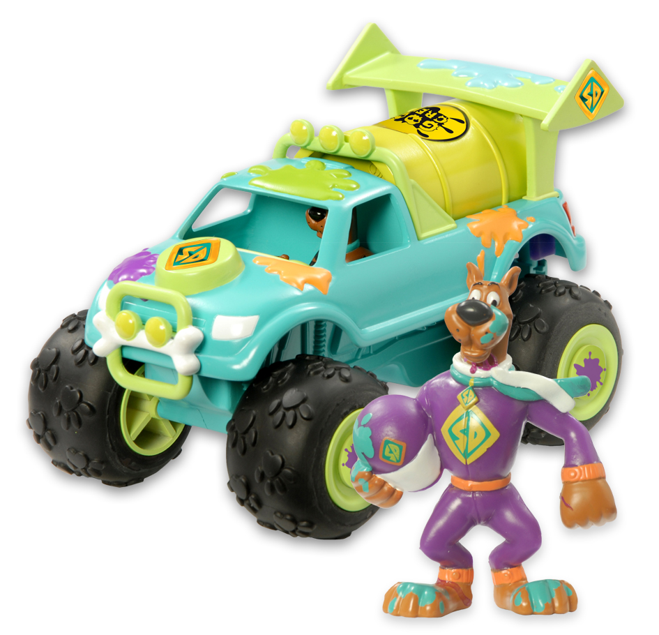 Scooby Doo Scooby Goo Vehicle - Monster Truck Solids