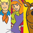 Scooby Doo Stripes Poster