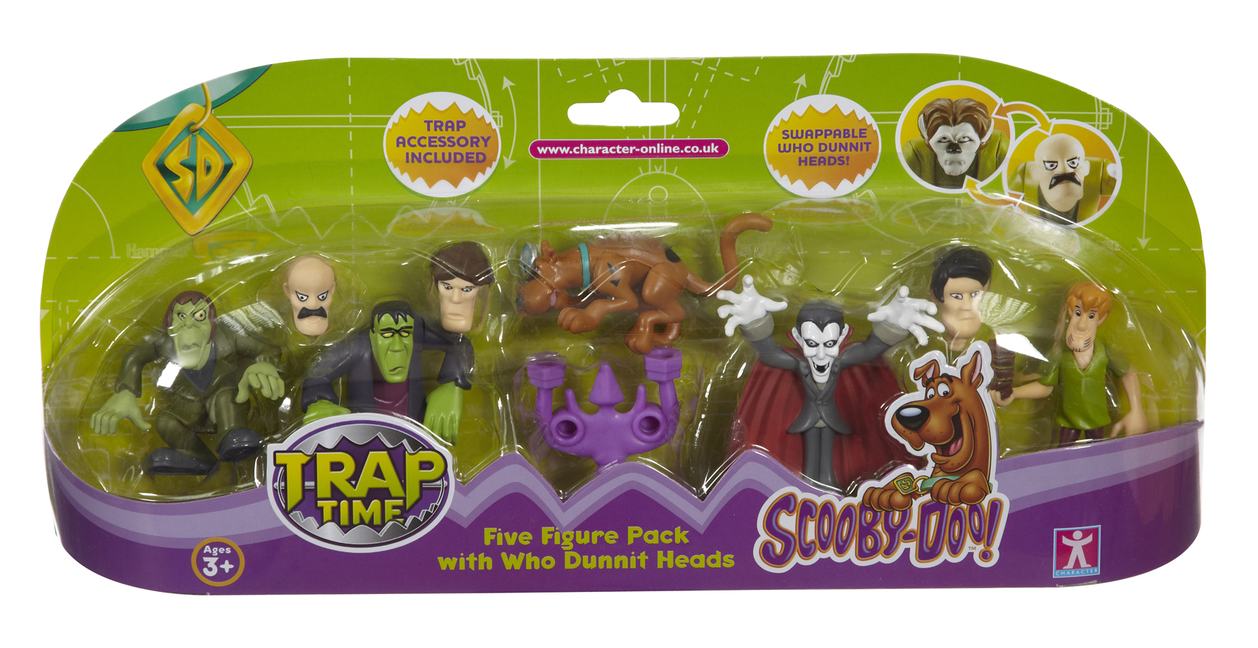 Scooby Doo Trap Time 5 Fig Pack - Pack A