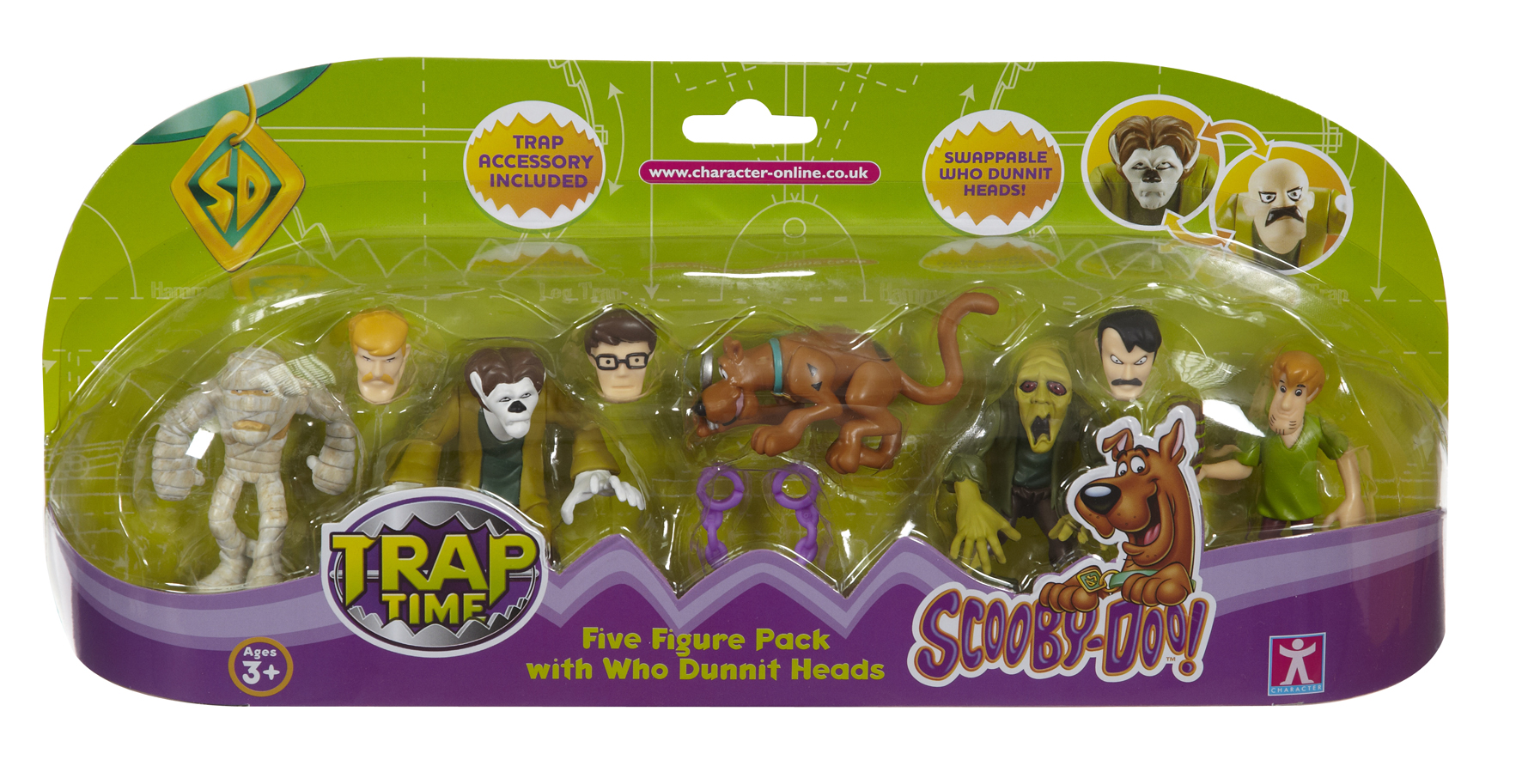 Scooby Doo Trap Time 5 Fig Pack - Pack B