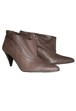 Scorah Pattullo Brown Lottie Ankle Boot by Scorah Pattullo