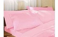 Scorewell EASY CARE Plain Dyed SINGLE FLAT Sheet PINK