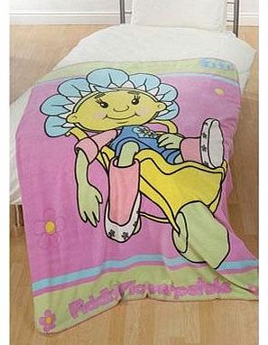 Scorewell FIFI AND THE FLOWERTOTS FLEECE THROW BLANKET