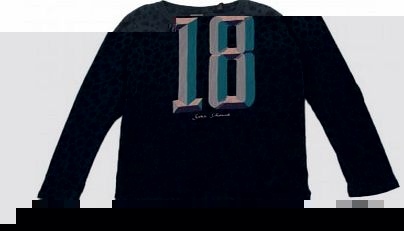 Leopard 18 T-shirt Peacock blue `4 years,10