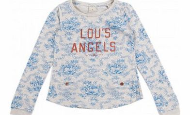 Lous Angels T-shirt Turquoise `6 years,14 years