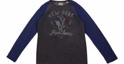 New York Panthers T-shirt Blue `4 years,6