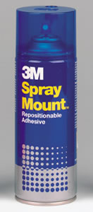 Scotch 3M SprayMount Adhesive Can 200ml Ref HSMOUNT