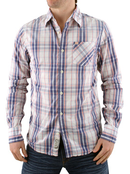 Scotch and Soda Check Long Sleeved Shirt