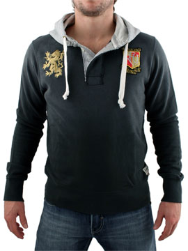 Scotch and Soda Antra Hooded Rugby Sweat