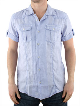 Blue Linen Shirt