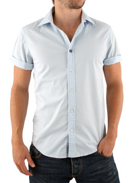 Blue Short Sleeve Shirt