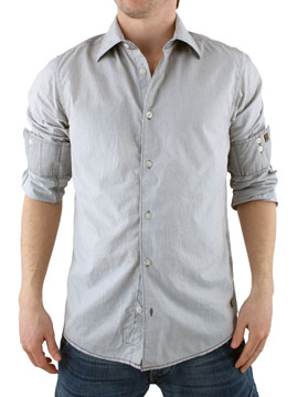 Grey Check Yarn Dyed Shirt