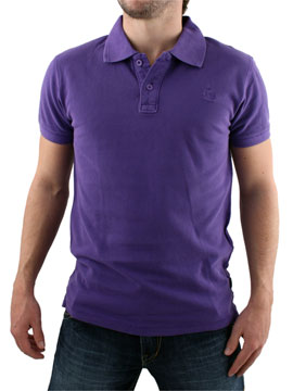 Scotch and Soda Purple Polo Shirt