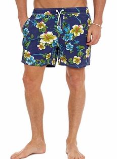 Scotch  Soda Hibiscus Print Swim Shorts