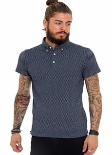 Scotch  Soda Polka Dot Polo