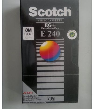 Scotch E240 EG  Blank Tapes