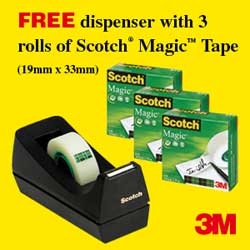 Magic Tape Plus Free Dispenser Ref SM3