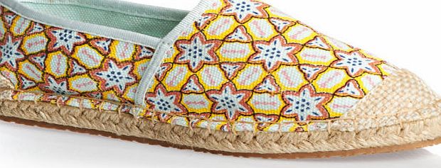 Scotch R`Belle Girls Scotch RBelle Espadrilles - White/Yellow