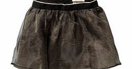 Scotch R`Belle Grey skirt with overlay