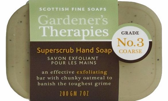 Scottish Fine Soaps Gardeners Therapies 200g No. 3 - Superscrub Hand Soap