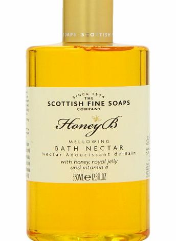 Scottish Fine Soaps Honey B 300 ml Bath Nectar Bottle