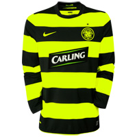 Scottish teams Nike 09-10 Celtic L/S Away shirt