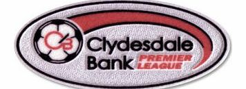  Official Clydesdale Bank SPL Sleeve Patch 11-12
