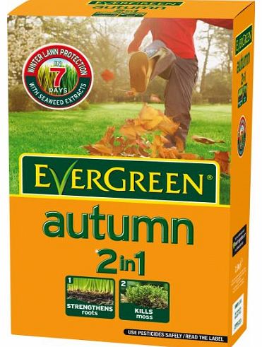 Scotts Miracle-Gro Evergreen Autumn 100 sq m Lawn Food Carton