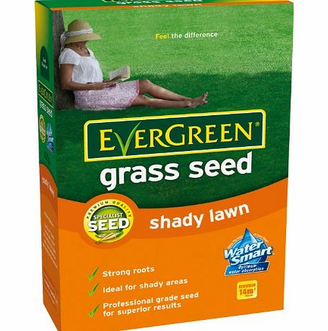 Scotts Miracle-Gro EverGreen Shady Lawn Grass Seed 14 sq m Carton