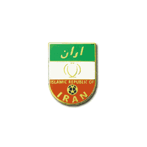 01-02 Iran Enamel Pin Badge