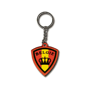 Belgium Rubber Keyring