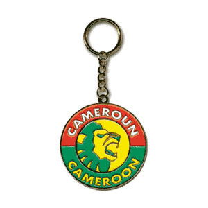 SCP Cameroon Enamel Keyring