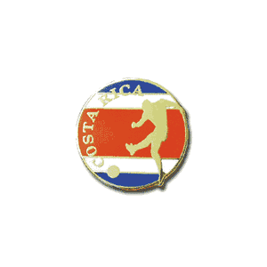 Costa Rica Enamel Pin Badge