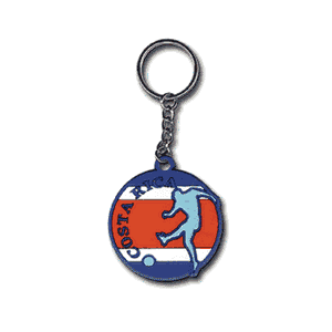 SCP Costa Rica Rubber Keyring