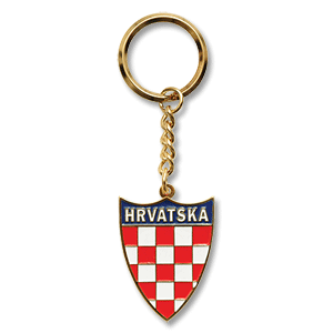 SCP Croatia Enamel Keyring