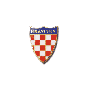 Croatia Enamel Pin Badge