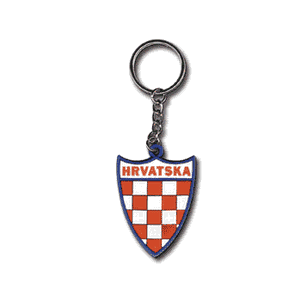 SCP Croatia Rubber Keyring