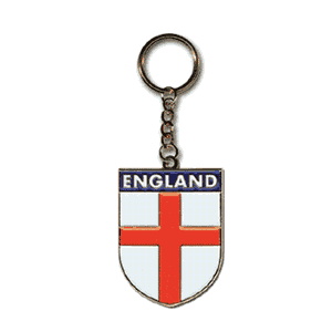 England Enamel Keyring