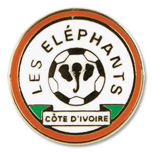 SCP Ivory Coast Enamel Pin Badge