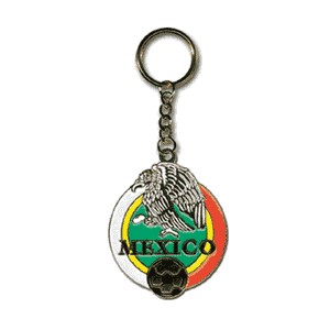 Mexico Enamel Keyring