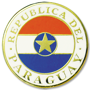 SCP Paraguay Enamel Pin Badge