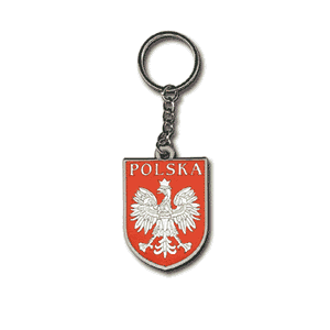 Poland Rubber Keyring