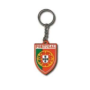 Portugal Rubber Keyring