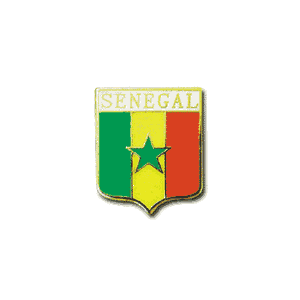 Senegal Enamel Pin Badge